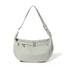 Nova Bolsa Transversal com Design de Nicho, Estilo Minimalista Preguiçoso, Bolsa de Nylon Leve Formato Bolinho, Bolsa de Ombro Versátil de Grande Capacidade