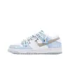 Zapatos Putian Originales Puros Dunk Cordones Desconstruidos Torre Conejo Línea Paralela Exploración del Universo Campus Tenis de Caña Baja Zapatos Blancos