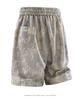Pantalones Cortos de Jacquard Diamante NASA para Hombre Verano Finos Transpirables Cómodos Amigables con la Piel Estilo Americano Modernos Pantalones Cortos
