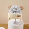 Outono e inverno chapéu de bebê quente chapéu infantil chapéu de bebê feminino fofo menino coreano princesa inverno chapéu de lã atacado