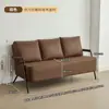 Sofá para sala de estar, estilo nórdico simple, minimalista moderno, popular en línea, adecuado para apartamentos de alquiler, dormitorio, doble o individual para espacios pequeños
