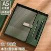 Cuaderno de Oficina, Bloc de Notas A5 Personalizado de Alta Calidad, Se Puede Imprimir con Logo, Cuaderno de Imitación de Cuero Engrosado con Cierre