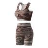 Estilo Nuevo Europeo y Americano, Alta Elasticidad, Cómodos, Sin Aros, A Prueba de Golpes, Transpirables, Shorts de Melocotón, Conjunto de Ropa Interior Deportiva Casual