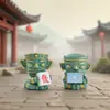 Caixa Secreta Criativa Nova Antiga de Shu Qingdiedui Caixa Surpresa Enfeites de Mesa Estilo Antigo Tendência Nacional Artesanal Decorações para Carro Atacado