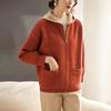 Abrigo de Moda Otoño e Invierno para Mamá Rojo Ropa del Año Nuevo Ropa de Año Nuevo Cárdigan de Punto para Mujeres de Mediana Edad y Mayores