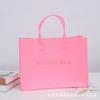 Bolsa de compras de celebridade da internet, bolsa tote de feltro de ombro único que combina com tudo, bolsa de publicidade, bolsa de compras para o dia a dia, bolsa de feltro para presente de mão