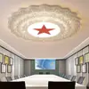Luz de techo de estrella de cinco puntas LED luz roja sala de construcción de fiestas oficina sala de reuniones pasillo fiesta Luz lámparas de vestíbulo de hotel