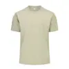 2026 Nueva Camiseta de Verano de Alta Gama con Sensación Fresca, Doble Cara de Lyocell, 220g, Ligera, para Exteriores, Transpirable, Hombro Normal, Cuello Redondo, Mangas Cortas