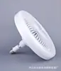 Luz ventilador LED base de rosca E27 luz de ventilador de techo para cocina del hogar, ventilador de luz de techo con control remoto, bombilla de alto brillo de ahorro de energía para protección ocular