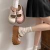 Medias Zapatillas Cerradas de Suela Gruesa para Mujer, Adecuadas para Usar al Aire Libre, Nuevo Estilo Verano 2026, Sandalias de Oficina sin Cierre para Verano
