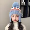 Gorro de bebé para otoño e invierno, gorro de pingüino, gorro de lana para niños, gorro de punto cálido de invierno para bebés niñas, a prueba de viento