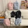 Mochila Tie-Dye de Nicho Estilo Americano para Meninas do Ensino Fundamental e Estudantes Universitárias, Mochila Simples, Versátil, Bonita, Casual, Mochila Pequena