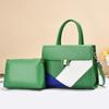 Bolsos de Mujer Transfronterizos Nueva Moda Costuras Color Contrastante Bolsos de Mano Mujer Versátil Para Desplazamiento Hombro Bolso Cruzado de Alta Gama