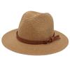 Chapéu alto estilo europeu e americano cinto amarelo acessórios jazz chapéu de palha chapéu fedora chapéu panamá chapéu fedora