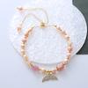 Nueva Pulsera Barroca de Perlas de Agua Dulce Corea del Sur Dongdaemun Cola de Pez Tirón Pulsera Hecha a Mano Versátil para Niña