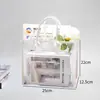 Bolsa Láser Colorida Bolso de Mano Jelly Láser TPU Bolso Láser Versátil de Moda Bolso de Mano Transparente de PVC