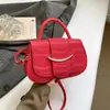 Bolsa Texturizada de Venta Caliente Estilo Coreano Otoño 2026 Nuevo Bolso de Hombro de Moda Versátil Simple Elegante Bolso Cruzado