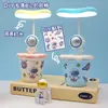 Luz de Noche Creativa Nueva Linda para Estudiantes Decoración de Escritorio Lámpara de Mesa Lámpara de Mesita de Noche Protección Ocular Lámpara de Lectura Fuente de Fábrica al por Mayor