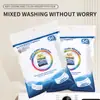 Hojas Absorbentes de Color de 50 Piezas Transfronterizas para Prevenir la Transferencia de Color, No Manchan, Lavables con Otra Ropa, Papel Absorbente de Color para Lavadoras Domésticas