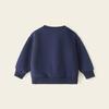 Chalecos con forro de polar para niños para otoño e invierno 2024, nueva ropa de invierno estilo extranjero para niños pequeños, chaqueta de invierno con cuello redondo, moda