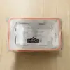 Caja de Conservación Personalizada de Grado Alimenticio, Caja de Almacenamiento Sellada y Engrosada para Refrigerador, Lonchera Transparente de Plástico con Tapa para Frutas