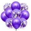 Nuevo Set de Globos de Lentejuelas Transfronterizo Fiesta de Cumpleaños 12 pulgadas Decorativo Arreglo de Boda Suministros para Boda Venta al por Mayor