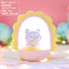 Serie Princesa Sirena del Océano Princesa Concha de Perla Atmósfera Lámpara de Estrella Adorno Pequeño de Escritorio Lámpara de Iluminación para Dormitorio
