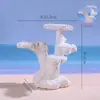 Piezas Decorativas para Aquascaping: Rocas Secas, Base de Hueso Blando de Coral de Tanque del Mar de Java, Plataforma de Hueso Duro y Decoraciones de Cueva