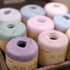 Ropa tejida de lino Tencel Xuefei, hilo de algodón primavera/verano, ganchillo y tejido hechos a mano, patrones de ganchillo de manga corta para DIY