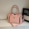 Bolso deportivo nuevo transfronterizo bolso de yoga bolso de mano de viaje moderno casual ligero color sólido bandolera bolso de viaje para mujer