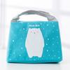 Bolsa para Lonchera de Liquidación, Bolsa de Lonchera Bento Portátil, Bolsa de Picnic de Tela Oxford para Conservar la Frescura, Bolsa Térmica Gruesa de Papel de Aluminio con Dibujos