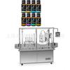 Línea de llenado de alta velocidad de aceite esencial de 5 ml, equipo de llenado de aceite esencial para botellas de rollerball de 10 ml, máquina de llenado de líquido de esencia