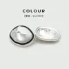 Botones de Metal Plisado Oval Irregular de Alta Gama para Abrigo de Suéter, Botones de Aceite con Forma Especial, Botones para Traje