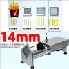 Cortador de tiras elétrico empurrador máquina de batata frita totalmente automática batata pepino batata doce inhame cenoura raiz de lótus