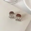 Mini Presilha de Garra Estilo Princesa com Toque Sofisticado, Mini Presilha Fofa para Franja, Grampo Lateral de Metal, Pequeno Acessório de Cabelo