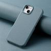 Capa de Celular com Padrão Lichia Adequada para Capa de Celular Apple 18, Estilo Ins Couro Liso iPhone 17 Air Cor Sólida 17 Simples 14 Case