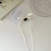 Pinza de Garra Pequeña con Lazo de Cinta Estilo Ballet Rosa Pinza para el Cabello Elegante Accesorio para el Cabello de Doble Cola de Caballo Estilo Fresco y Dulce