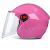 Casco de coche eléctrico de batería transfronterizo primavera, otoño e invierno cálido color primario medio casco cuatro estaciones general fabricantes venta al por mayor