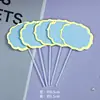 Uma Variedade de Decorações de Bolo Que Podem Escrever Bênçãos, Toppers de Bolo de Feliz Aniversário, Arranjos de Sobremesas para Festa e Bandeirinhas
