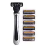 Navaja Manual de 3 Hojas Set de Afeitado para Hombre Cabezales de Repuesto para el Hogar Venta al por Mayor en Stock