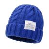 Chapéu padrão de cânhamo remendo chapéu de lã para casal moda outono e inverno feminino chapéu de tricô quente coreano ins proteção para as orelhas