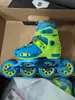 Tênis de Patinação de Velocidade para Iniciantes Infantis Ruili Patins de Gelo 4*90mm Estilo Campus Patins de Rodas Ajustáveis Inline Rodas Grandes