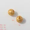 Bolsa de la Suerte de Oro Arena Antigua Accesorios para Manualidades Mini Flor de Ocho Direcciones Riqueza Pulsera Collar Accesorios para Tejer Venta al por Mayor
