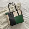 Nuevo bolso tote de gran capacidad para ir al trabajo, bolso de axila para mujer, nuevo bolso de hombro portátil de otoño 2022, bolso grande con textura