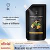 Dr. Domei Preto Ganoderma lucidum Polygonum Multiflorum Shampoo Fixação Raiz do Cabelo Anti-caspa Anti-coceira Controle de Óleo Shampoo Suave