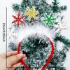 2026 Novas Tiara de Natal para Crianças e Adultos, Suprimentos para Decoração de Festa, Tiaras de Galhos de Rena, Decorações de Natal