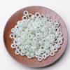 Hebilla circular de jade imitación grado A de 9 mm, hebilla circular de jade Baoshan, accesorios de joyería DIY, cuentas sueltas para tejer collares, cuentas espaciadoras para cuerda colgante al por mayor