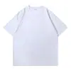 Camiseta de peso pesado de 260 g, tres hilos, verano, corte holgado para hombre, manga corta, talla grande, camiseta publicitaria, camiseta cultural, manga corta de doble hilo