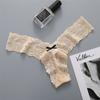 Ropa interior de encaje de comercio exterior para mujer, ropa interior sexy transparente, tanga de cintura baja para mujer, bragas sin costuras 9607#
