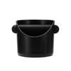 Cubo de polvo de café cubo de golpe de plástico ABS tanque de golpe pequeño redondo caja de residuos especial para máquina de café semiautomática